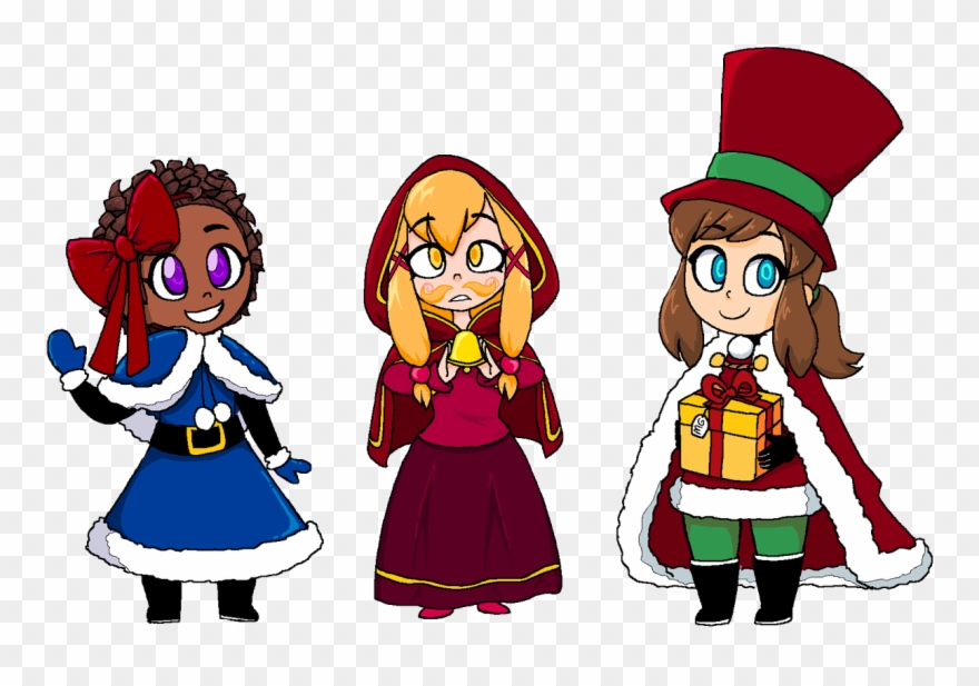 Cartoon Fictional Character Christmas - Christmas Day Clipart