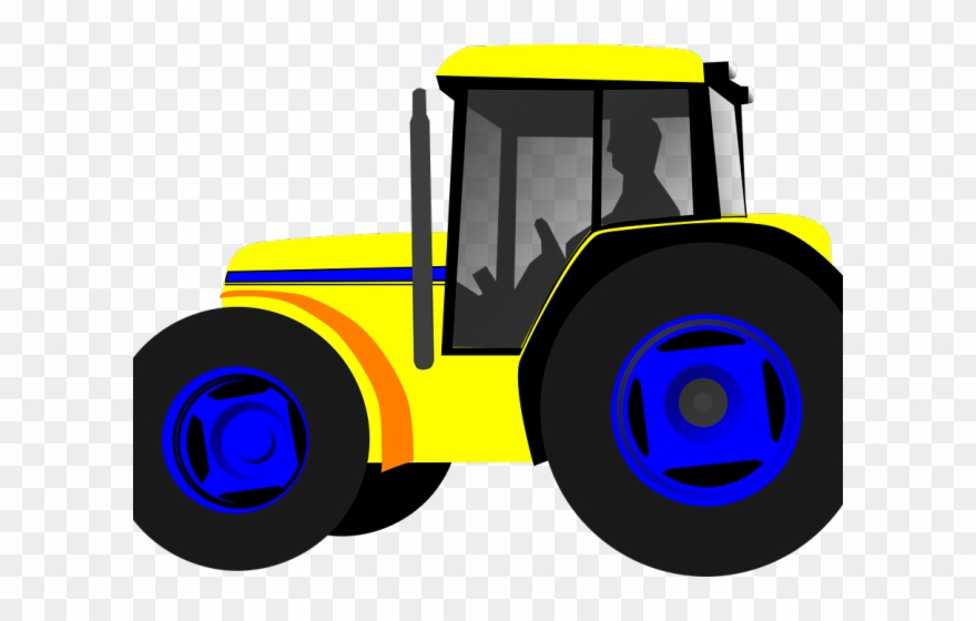 Tractor Clipart Farm Equipment - Tractor - Png Download