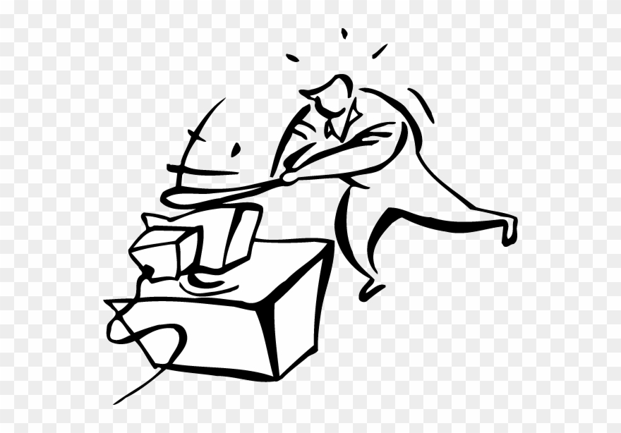 Tuesday, November 25, - Smash Clipart Black And White - Png Download