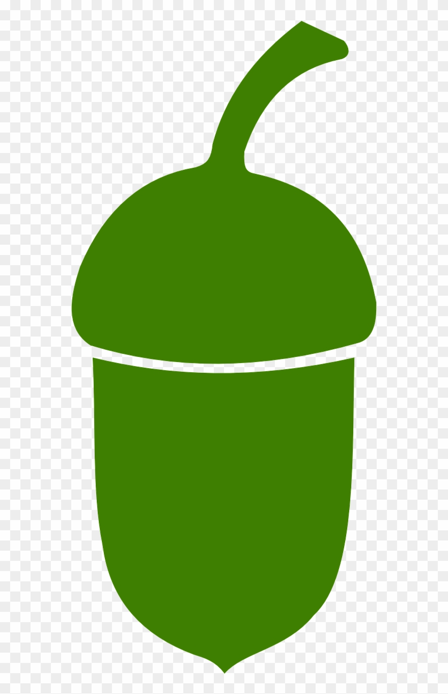 Silueta Bellota Clipart