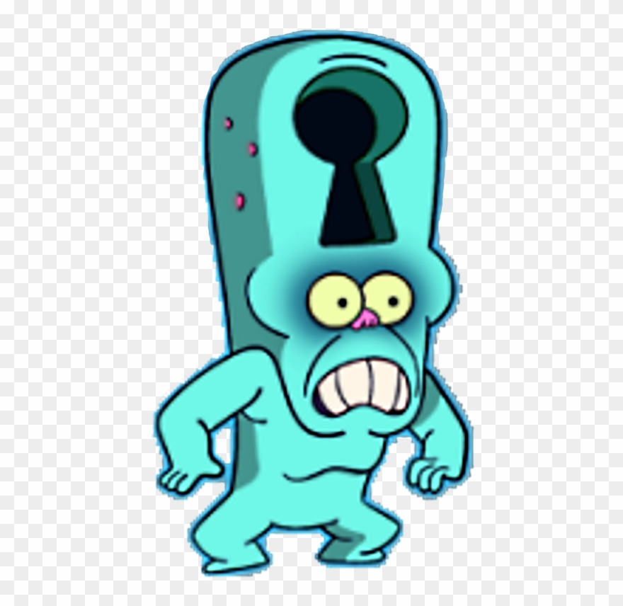 Keyhole Appearance - Gravity Falls Cerradura Clipart