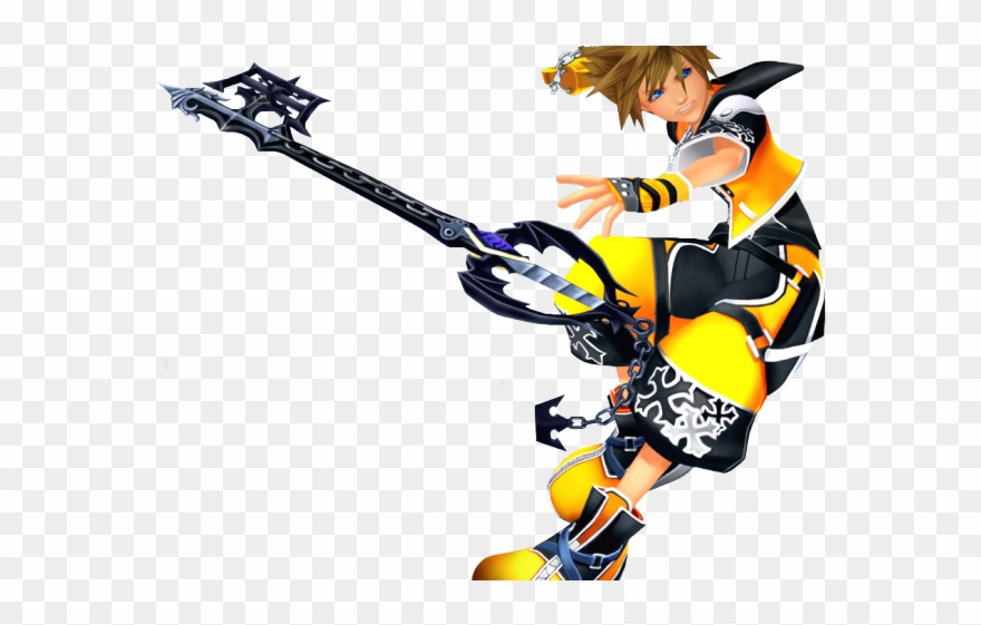 Kingdom Hearts Clipart Keyhole Clipart - Kingdom Hearts 2 Sora Master Form - Png Download