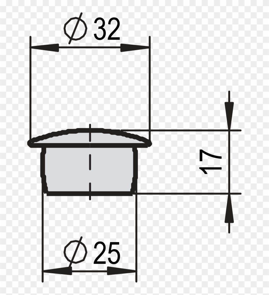 Plug Pe, Nature, For Panel Fastener, For Covering The - Elemento Chimico Clipart