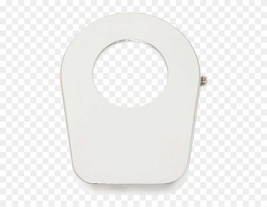 50 Inch Keyhole Cast Stainless Steel Escutcheon - Circle Clipart