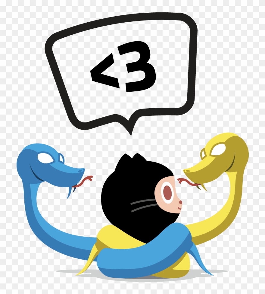 Python Octocat - Python Git Clipart