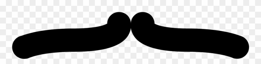 Pencil Mustache Icon - Pencil Mustache Transparent Clipart