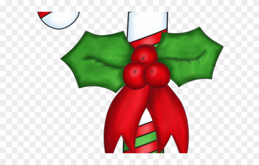 Christmas Candy Clipart - Christmas Candy Cane Clipart - Png Download