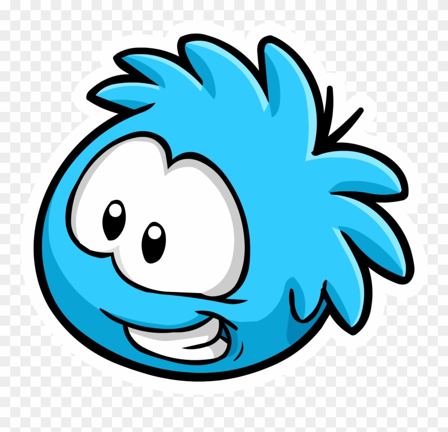 Blue Puffle - Club Penguin Puffles Blue Clipart