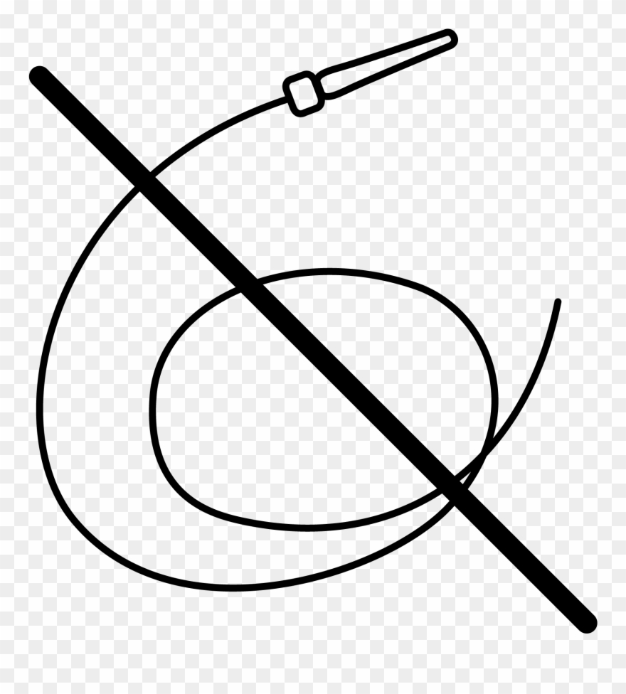 No Pipes - Line Art Clipart