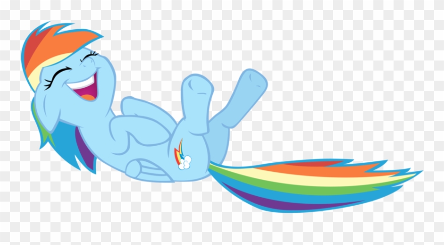 Oh, Too Funny, R - My Little Pony Rainbow Dash Laughing Clipart