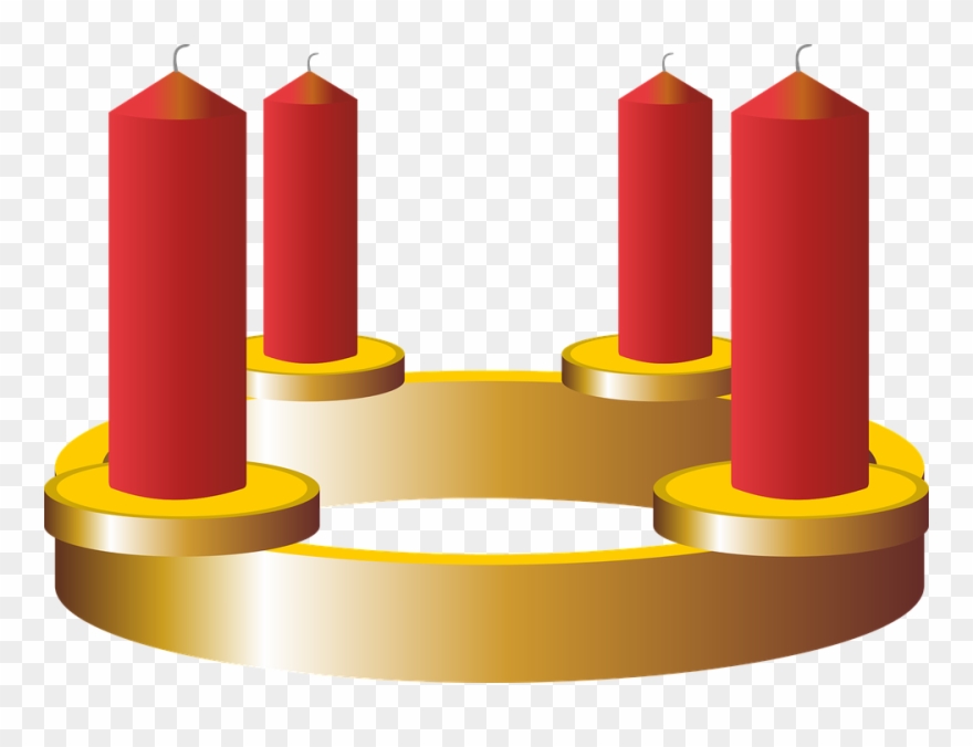 Candles Png 17, Buy Clip Art - Advent Wreath Clip Art Transparent Png