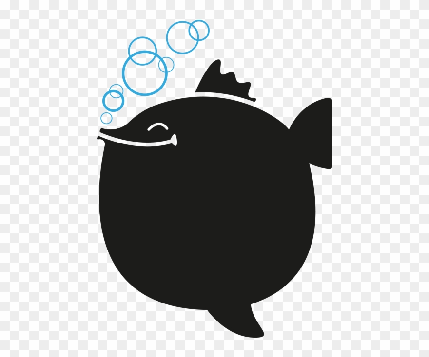 Balloon-fish Blackboard Clipart