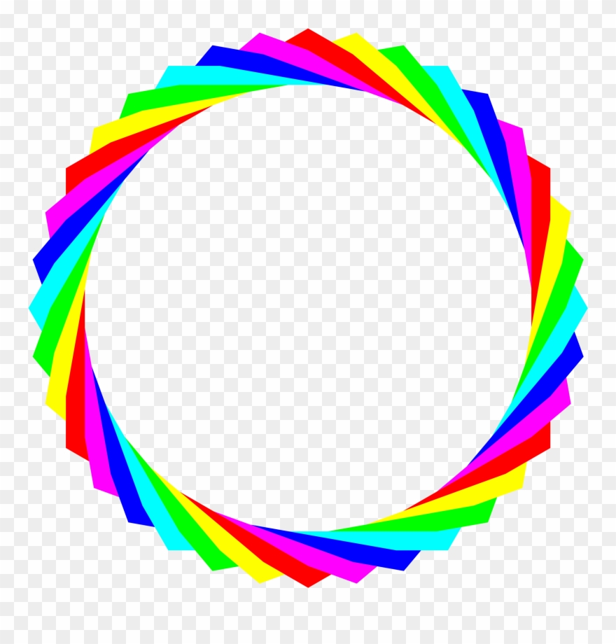 All Photo Png Clipart - Rainbow Circle No Background Transparent Png