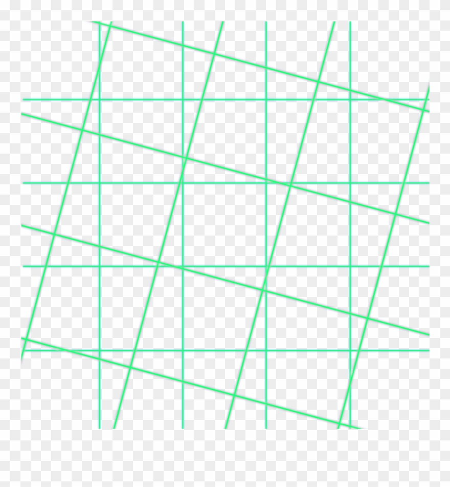 Green Aesthetic Aestheticgreen Greengrid - Vaporwave Grids Png Clipart