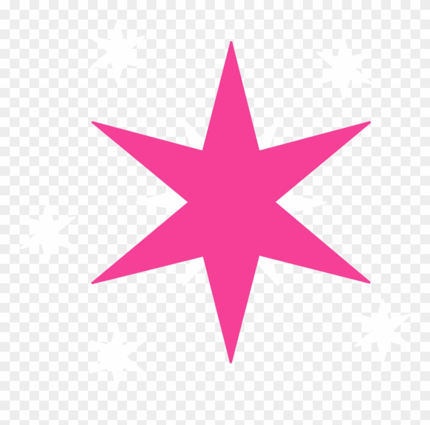 Vector Sparkles Transparent Background Clip Royalty - Chicago Flag Star Transparent - Png Download
