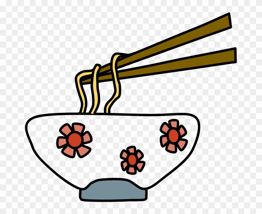 Bowls Of Noodles Clipart