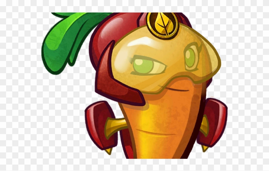 Buttercup Clipart Pvz - Pvz Heroes Beta Zanahoria - Png Download