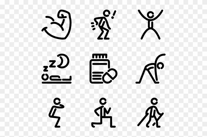 Fitness - Icon Clipart
