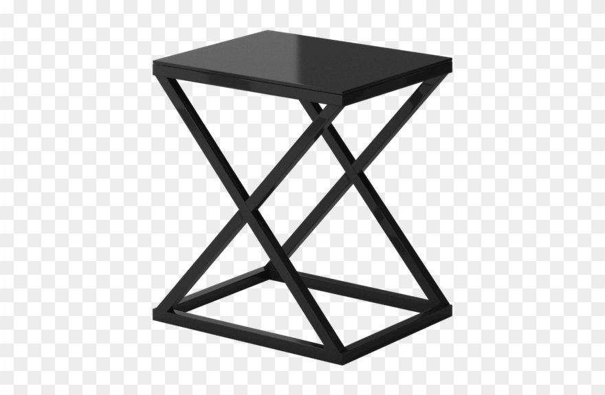 Modern Accent Side Table - End Tables Clipart