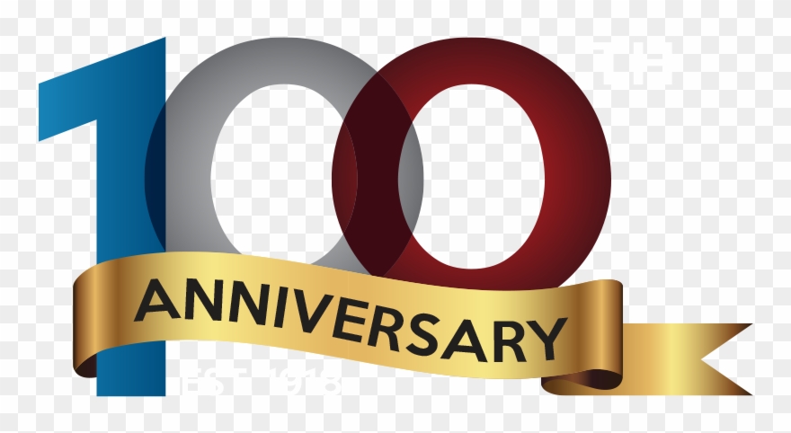 100 Years Logo - Anniversary Logo Transparent 100 Clipart
