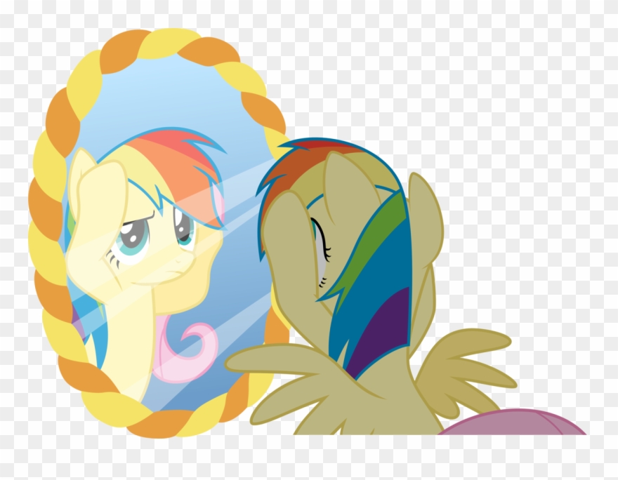 Reflection Clipart All About You - Fluttershy - Png Download