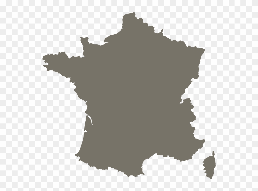 France - Eu Map Of France Clipart