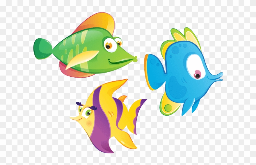Pesciolini Colorati Per Bambini Clipart