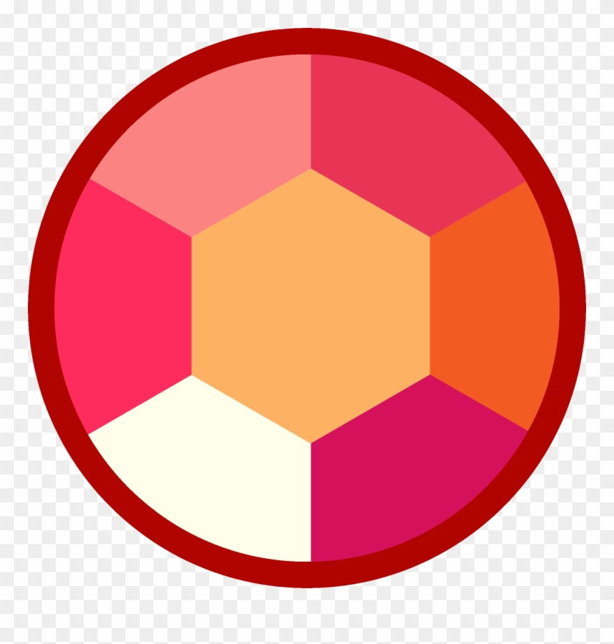 Her Gemstone Is Located On Her Left Shoulder - Steven Universe Gem Stone Clipart