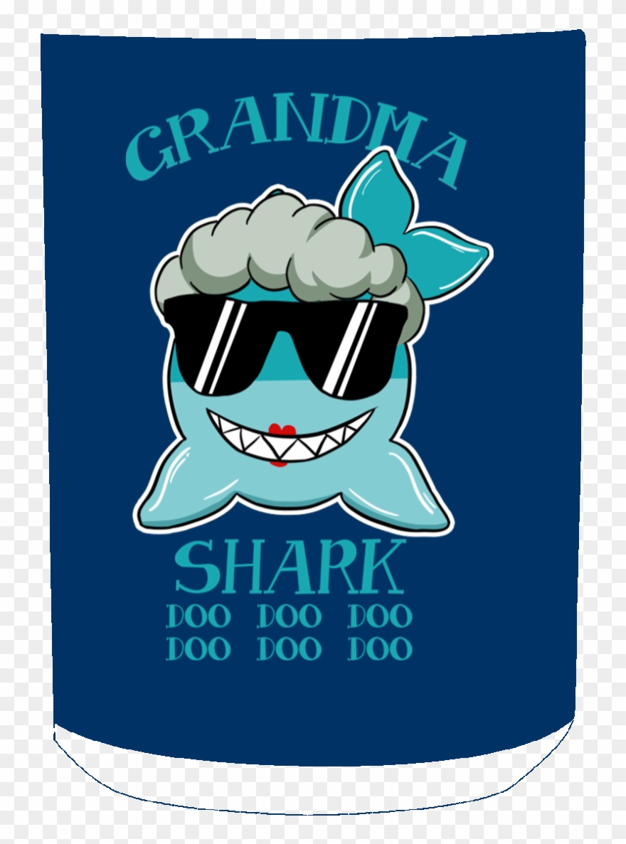 Deep Sea Lovely Color Grandma Shark Mug - Mug Clipart