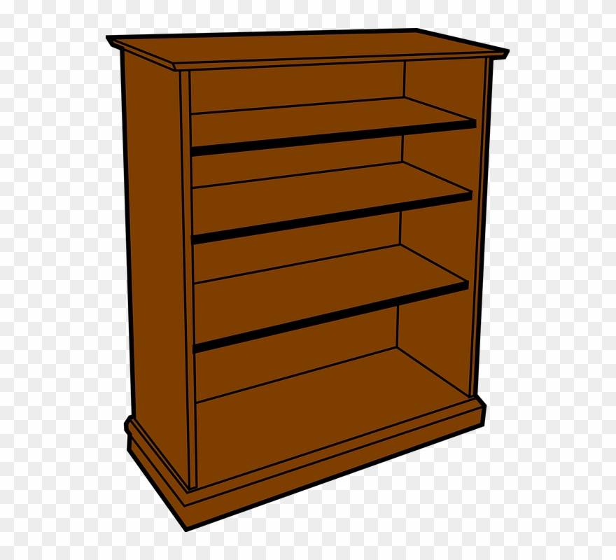Wood Cabinet Cliparts 11, Buy Clip Art - Clipart Shelf - Png Download