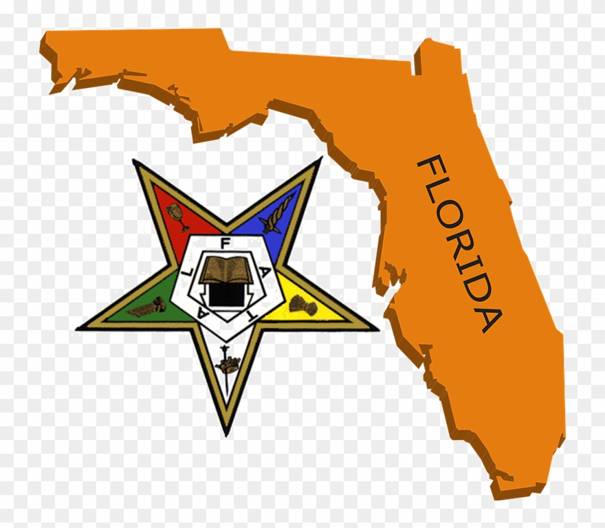 Florida Oes Home Page Forms Stargazer Magazine - Order Of The Eastern Star Png Clipart
