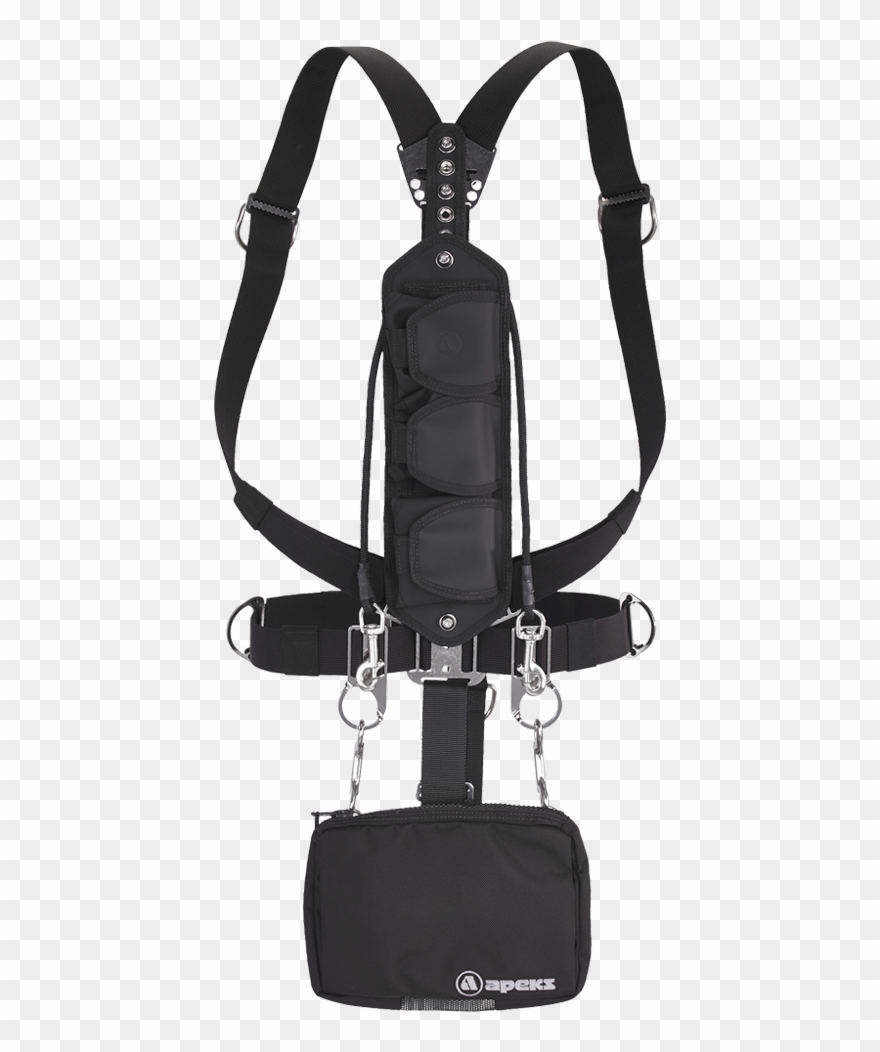 Apeks Wsx 25 Front - Wsx 25 Sidemount Harness Clipart