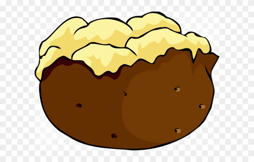Potato Chips Clipart Photato - Baked Potato Clipart Png Transparent Png