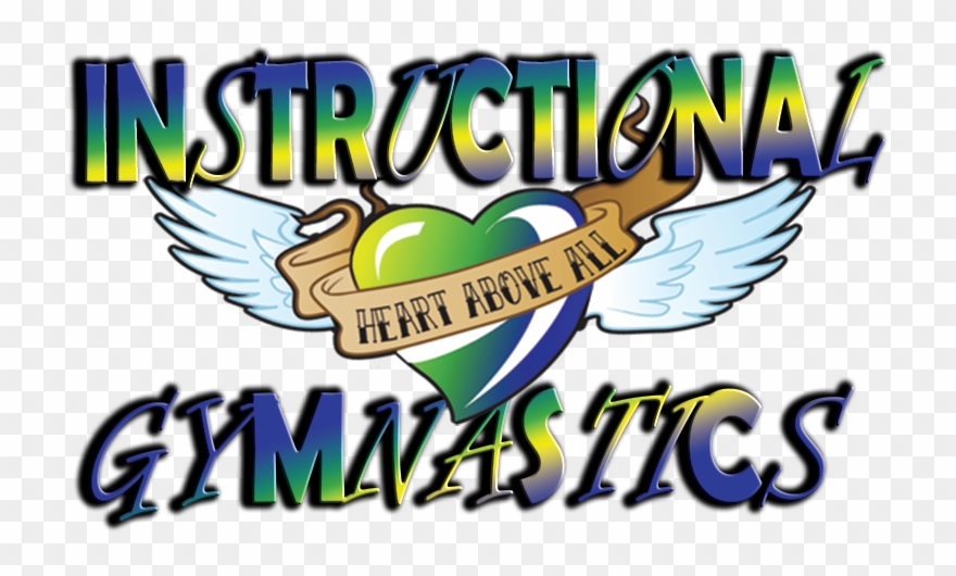 Girls Gymnastics Classes - Label Clipart