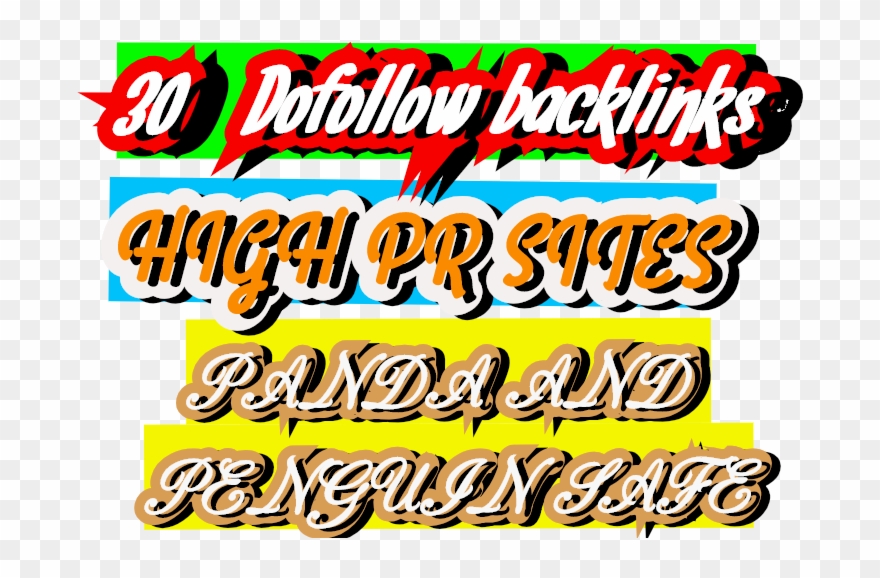 Get 30 Dofollow Backlinks For Your Sites Clipart