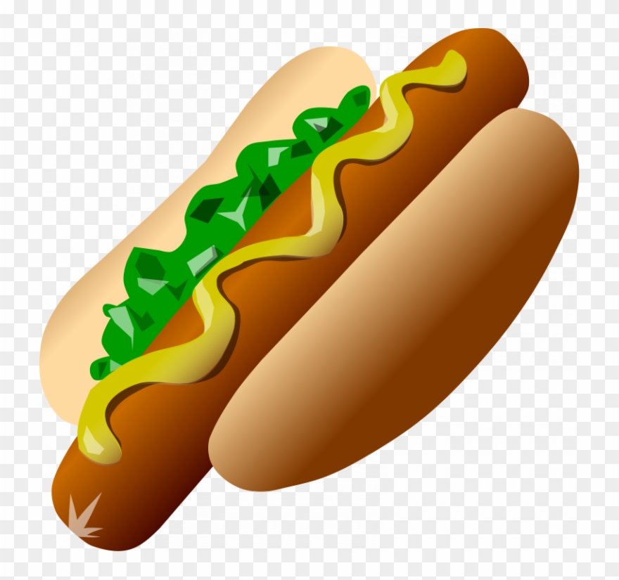 Clipart No Background The Background Is Transparent - Hotdog Clipart Transparent Background - Png Download