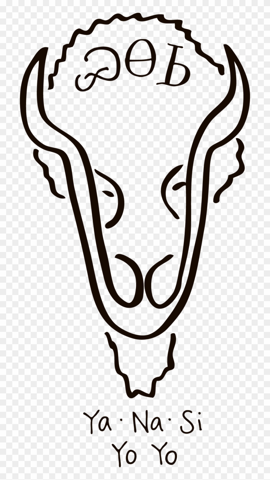 Ya Na Si Logo Black - Dna Day Clipart