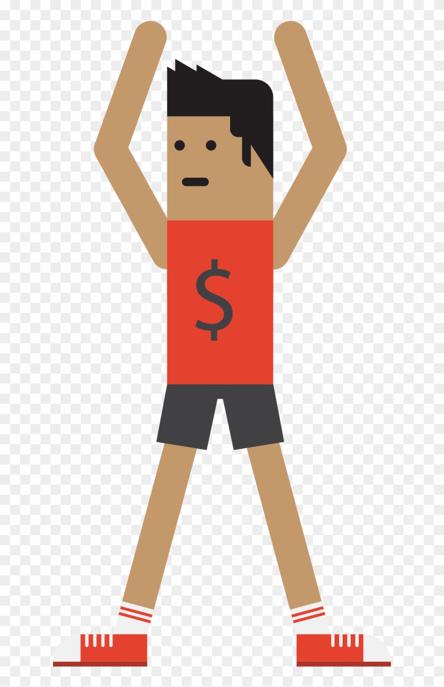 Sign Up For The 30-day Financial Fitness Challenge - Illustration Clipart