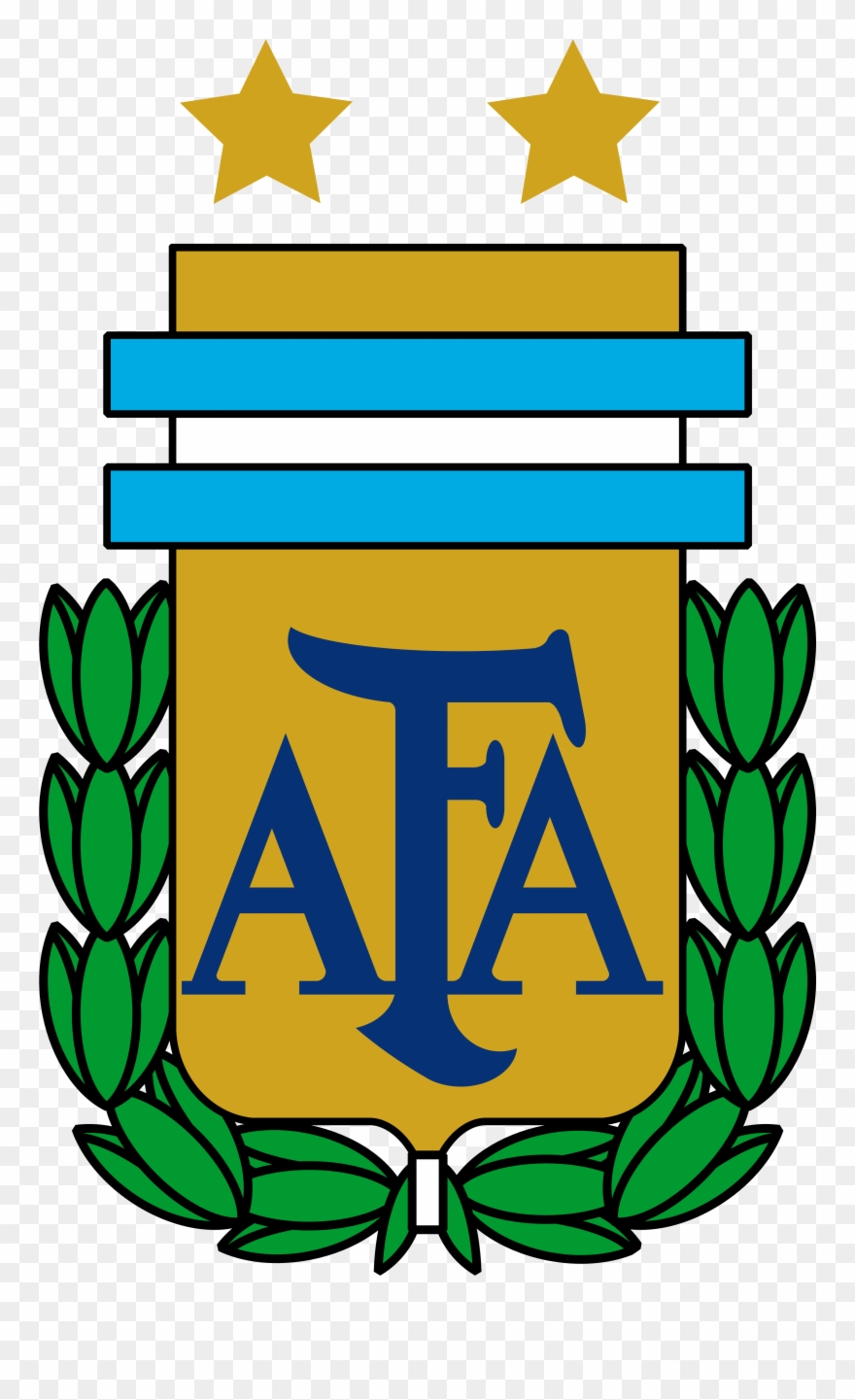 Argentina National Football Team Logo, Crest Soccer - Logo De Argentina Para Dream League Soccer 2017 Clipart