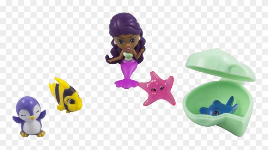 Игровой Набор Splashlings - Splashlings Mermaid & Friends 6 Pack (styles Vary) Clipart