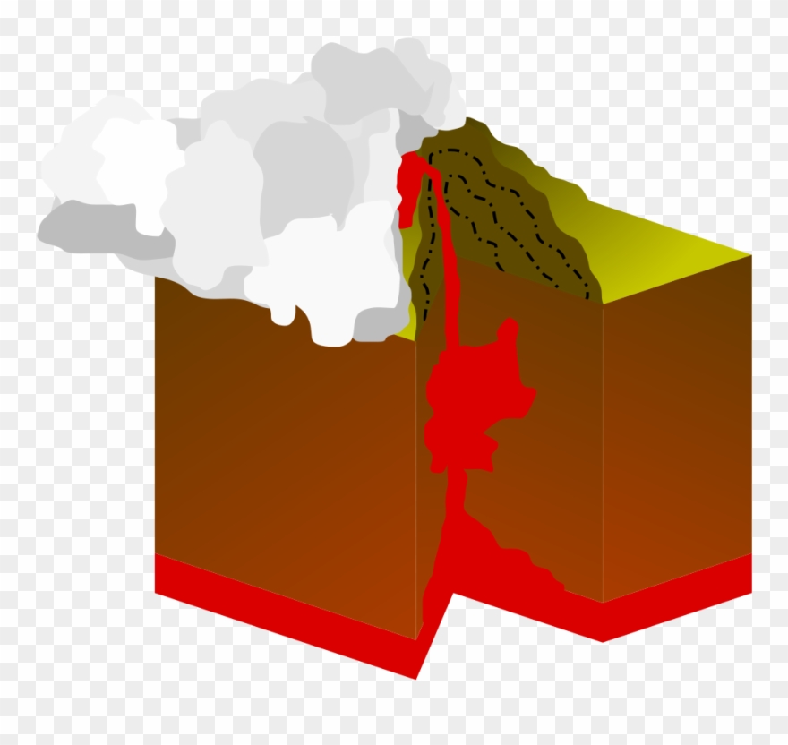 Peléen - Peléan Eruption Clipart