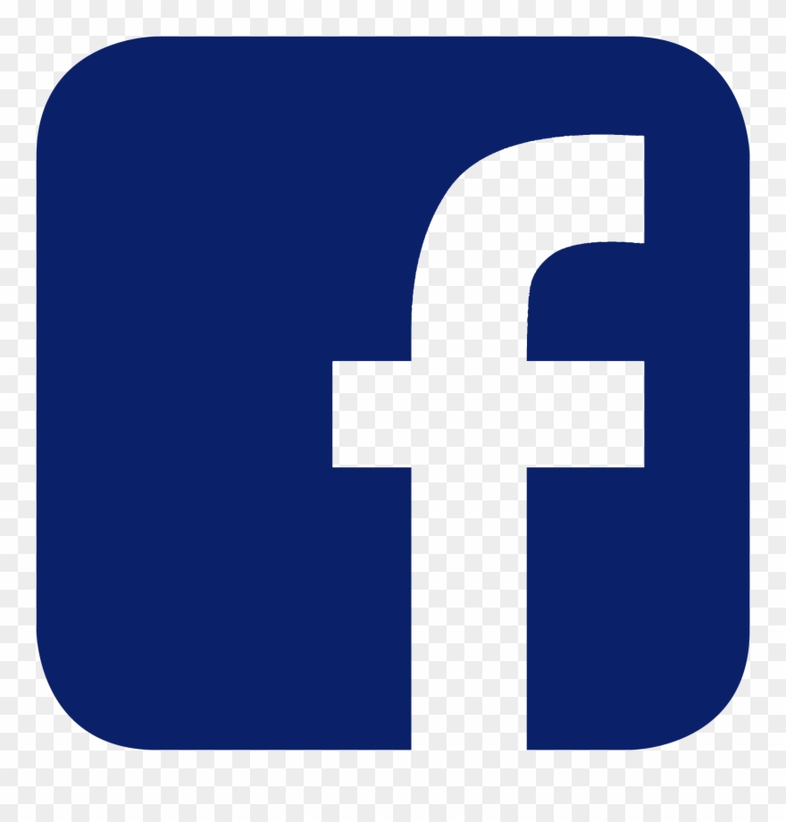 White V Neck Short Sleeve T Shirt - Official Facebook Logo 2018 Clipart