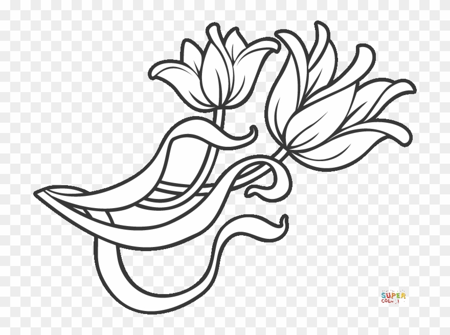 Decorations Coloring Pages - Decorazioni E Cornici Da Disegnare Clipart