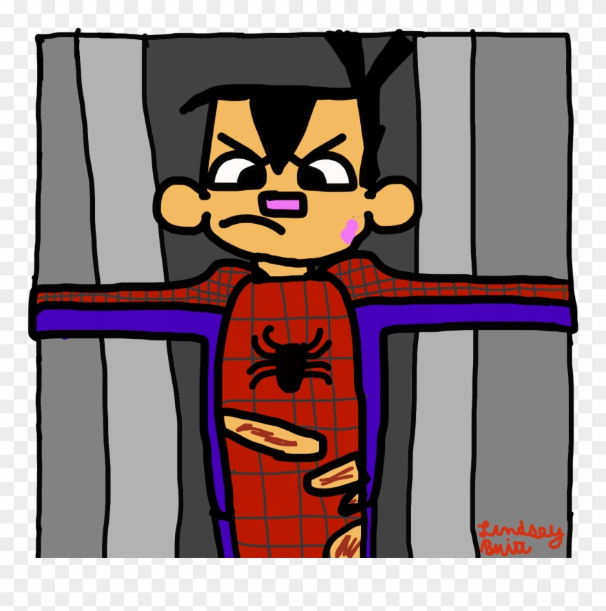 Sheldon As Spiderman - Nickelodeon Clipart