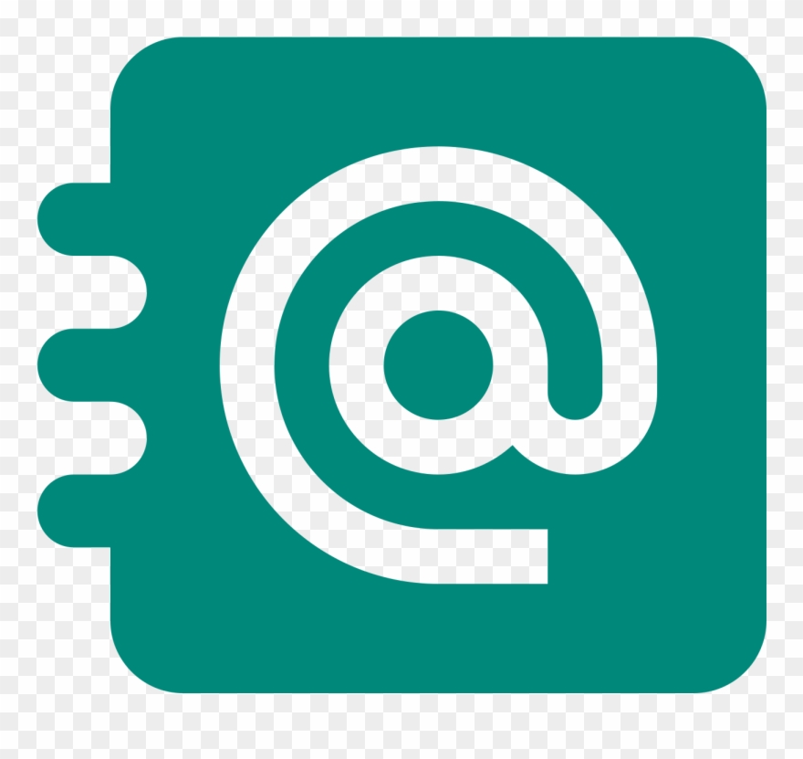 Free Address Book Icon Black Address Book Clipart (1636510) PinClipart