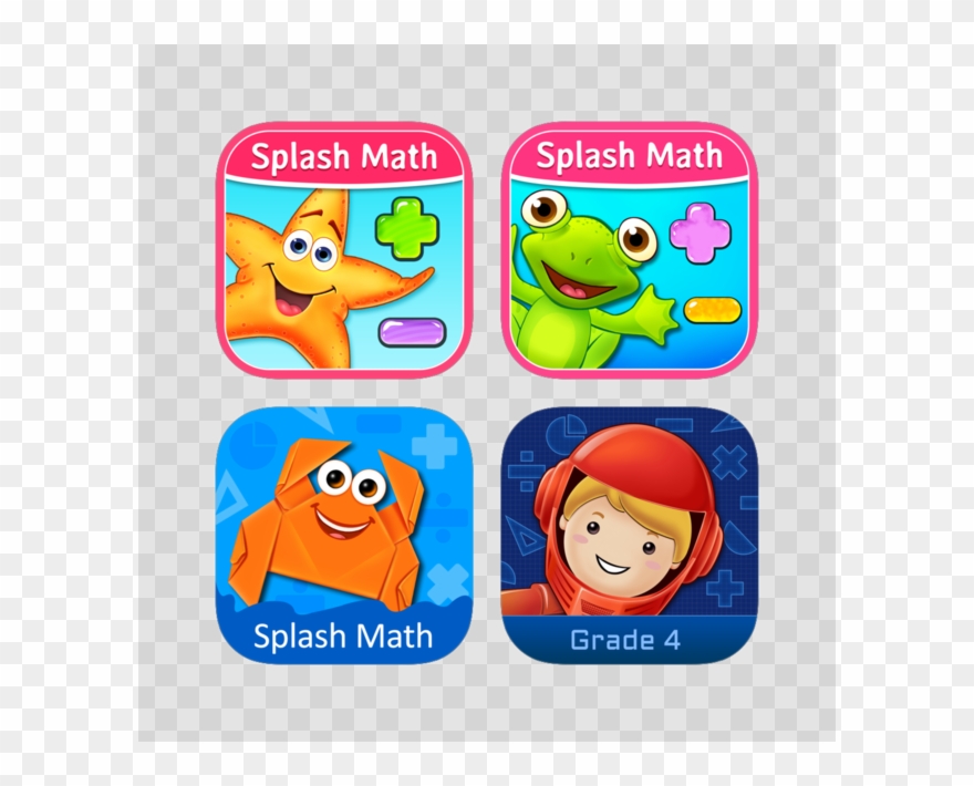 Splash Math Grades 1-4 Comprehensive And Interactive - Cartoon Clipart