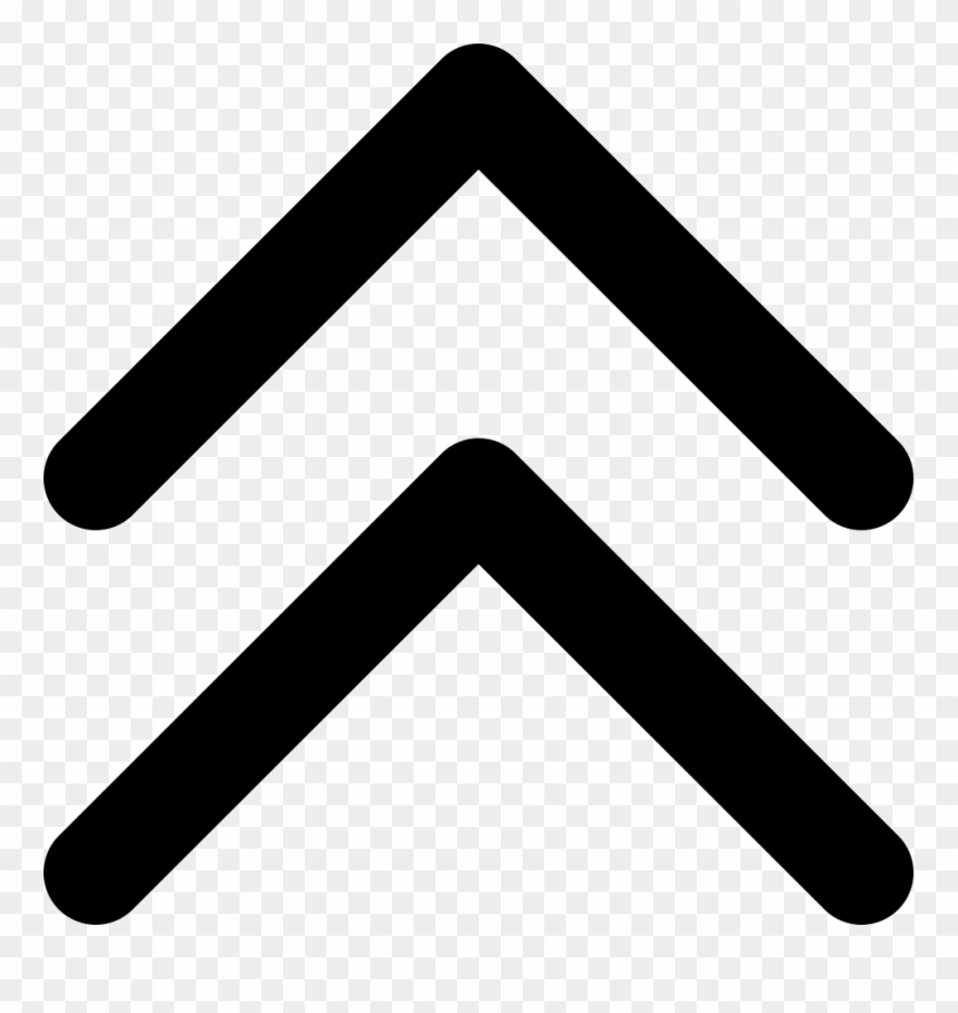 Upward Fold Comments - Arrow Up Icon Png Clipart