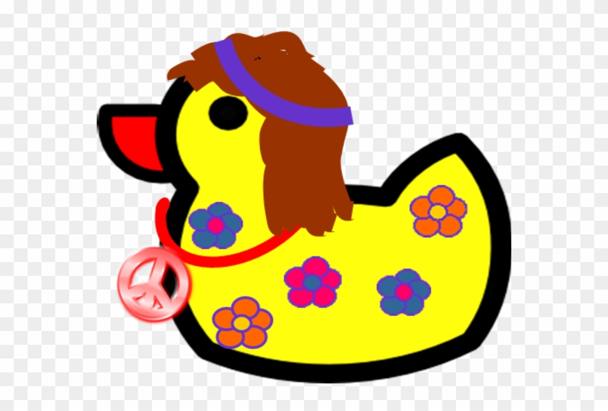 Hippie Duckie Image - Stock.xchng Clipart