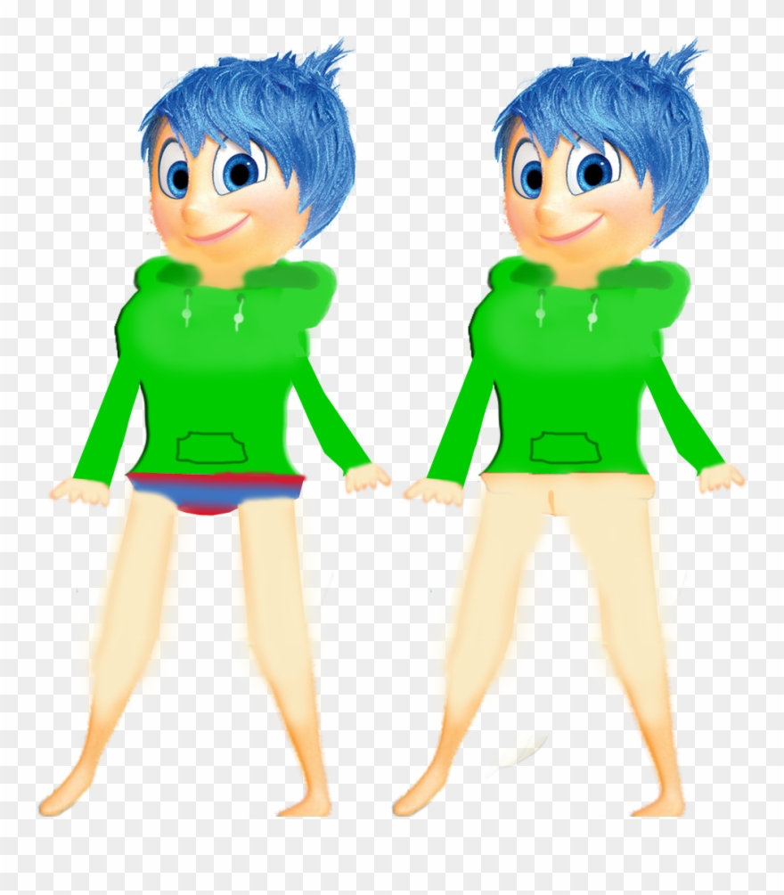 Joy Wearing A Hoodie Sexy - Joy Inside Out Cardboard Cutout Standup Clipart