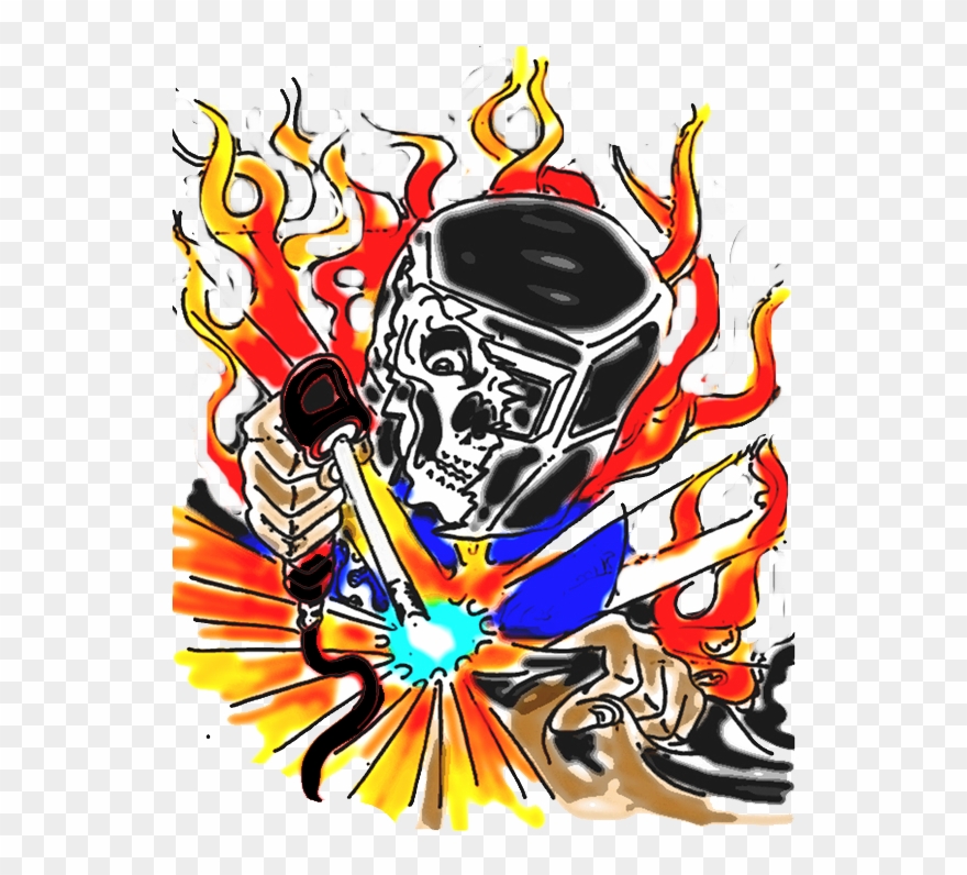Webmasters Group Portfolio - Skull Welder Clipart